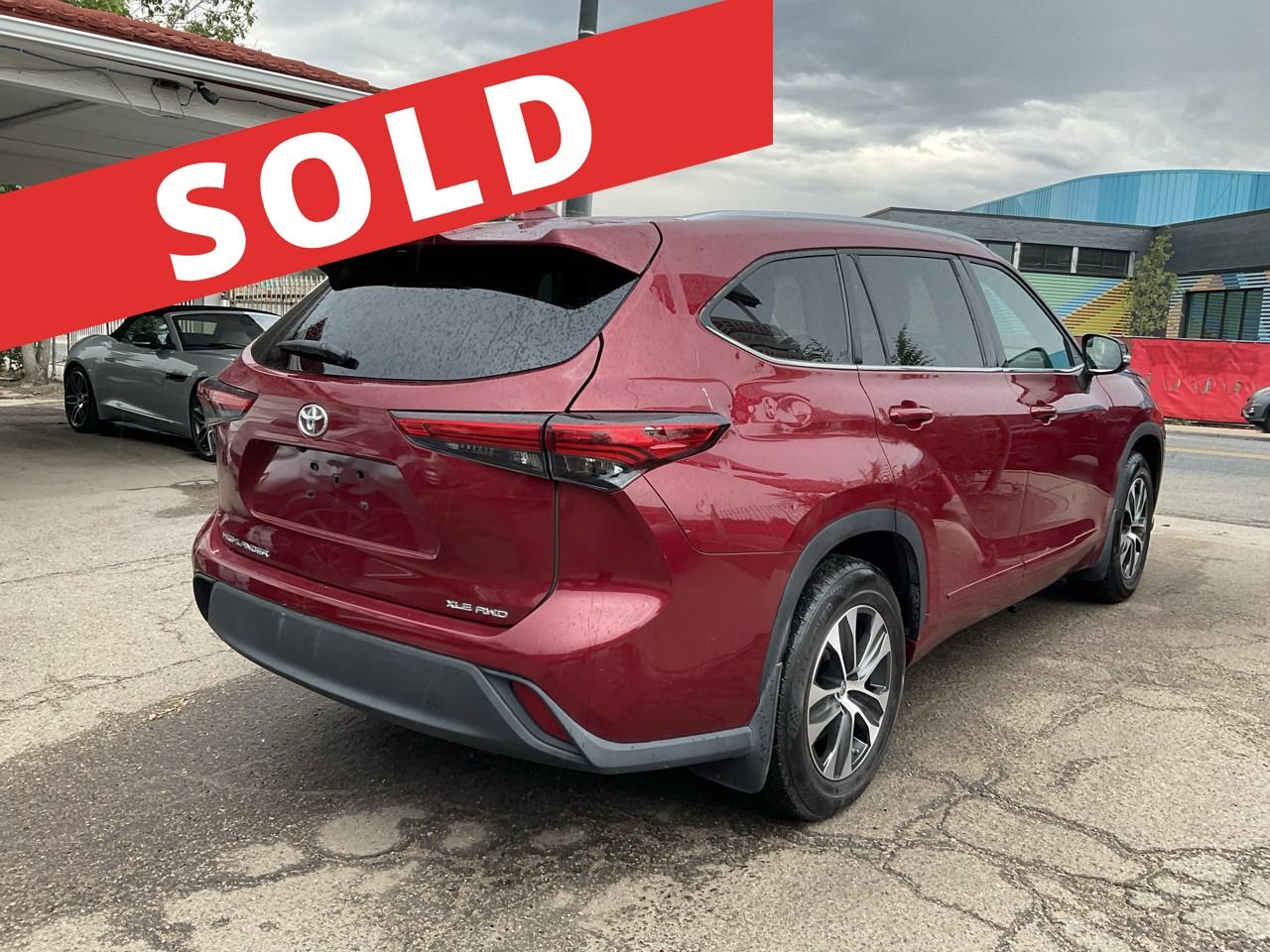 2020 Toyota Highlander XLE AWD (Natl)
