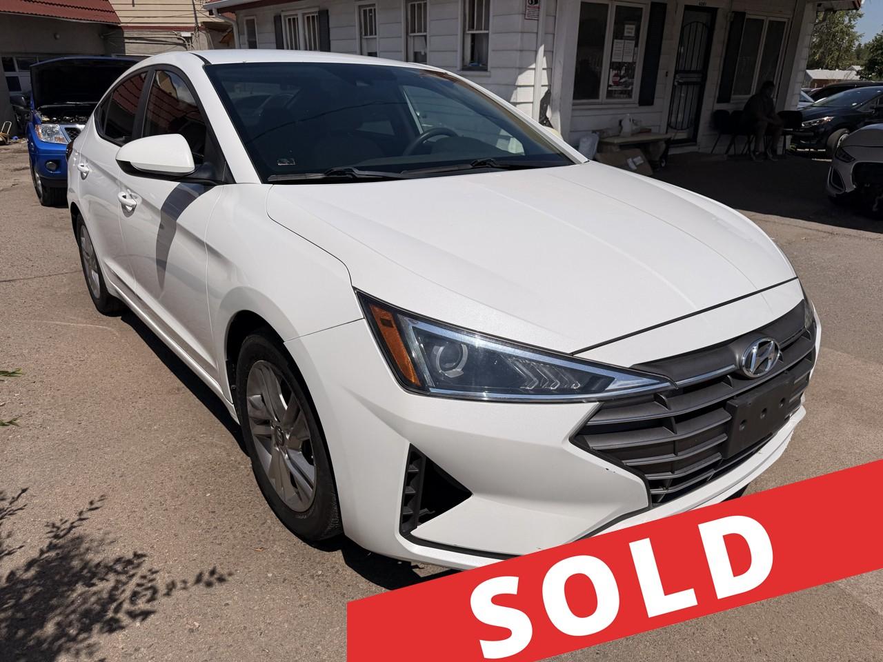2020 Hyundai Elantra SEL IVT