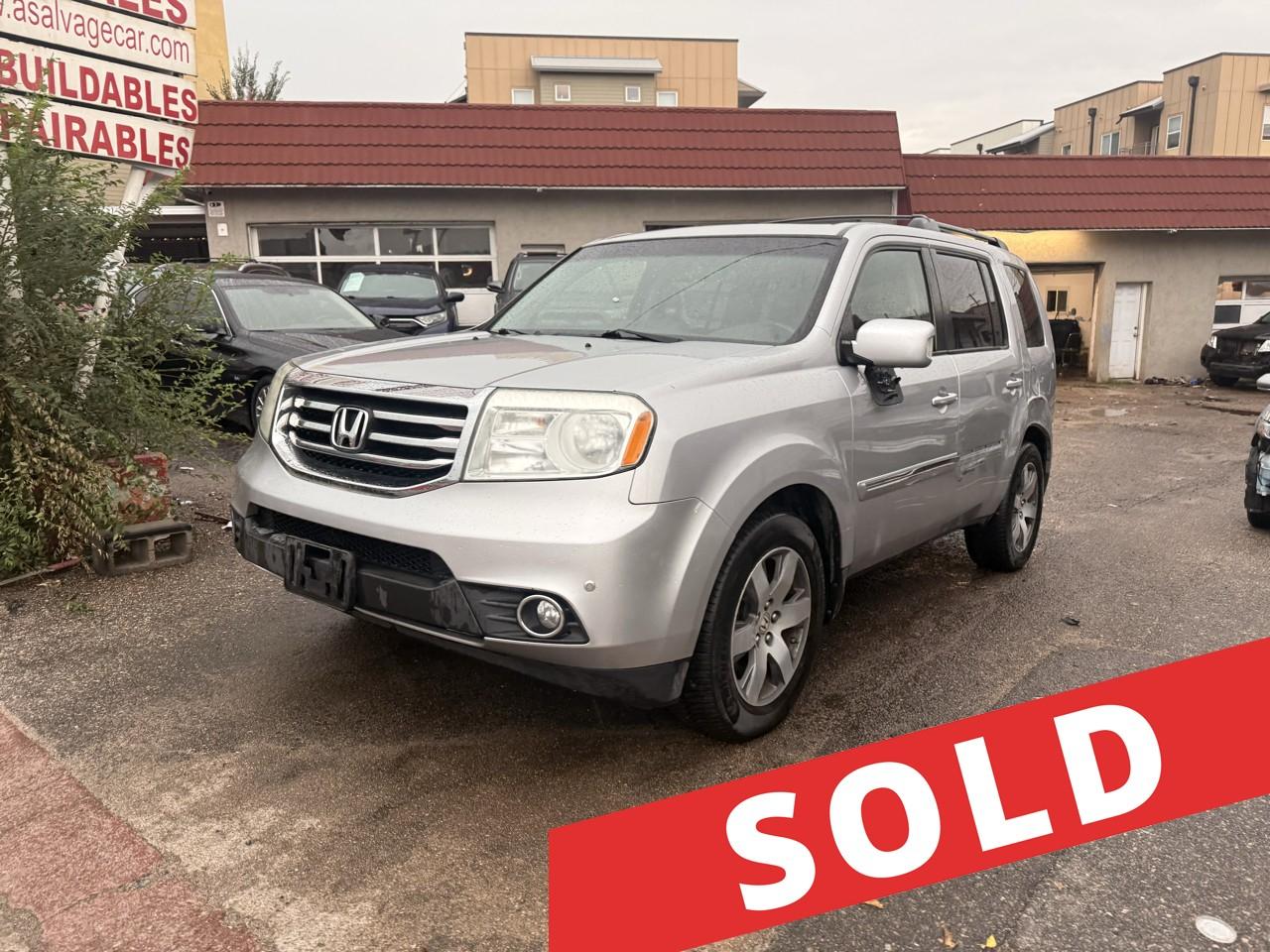 2012 Honda Pilot 4WD 4dr Touring w/RES & Navi