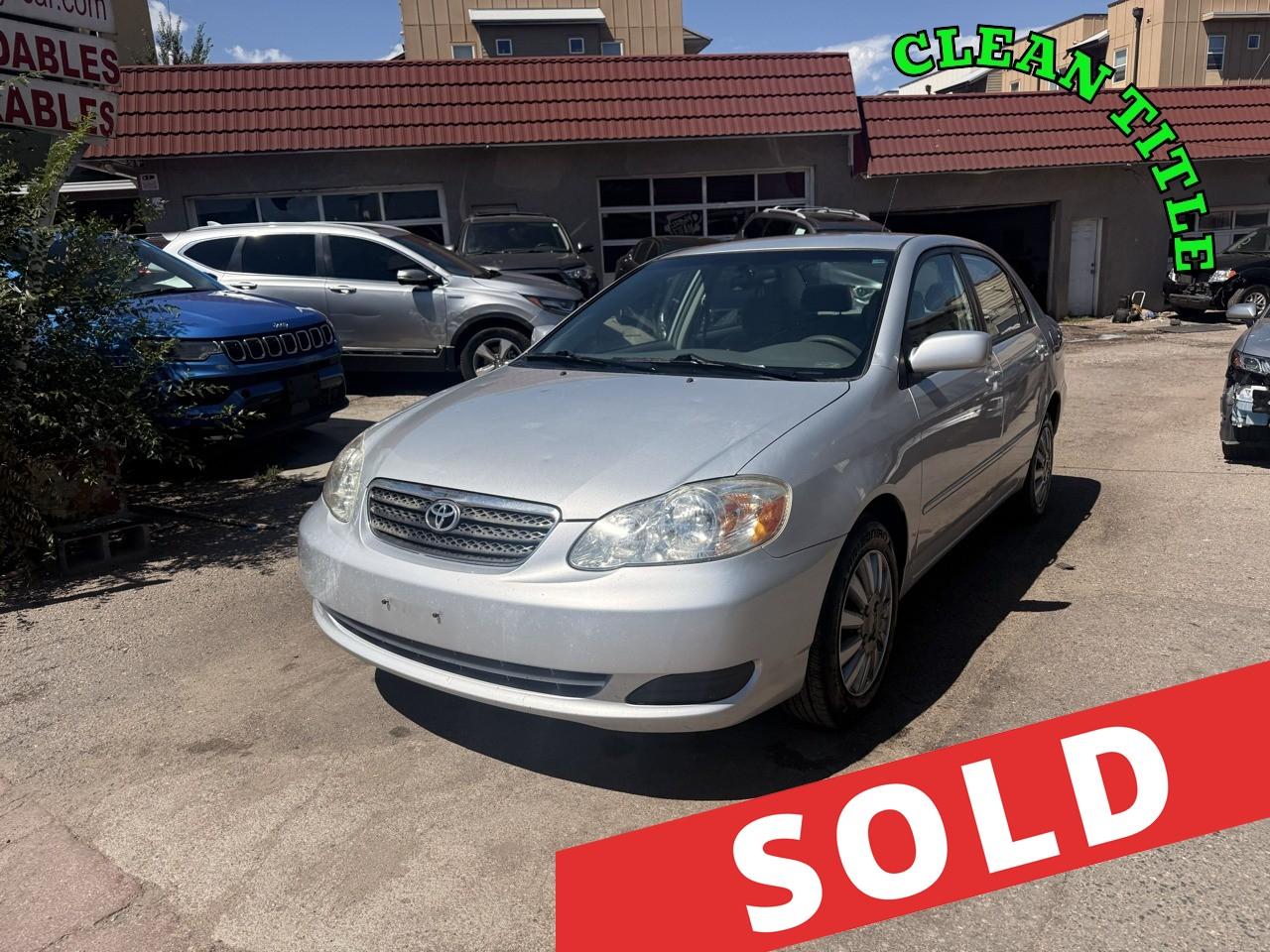 2008 Toyota Corolla 4dr Sdn Man CE (Natl)