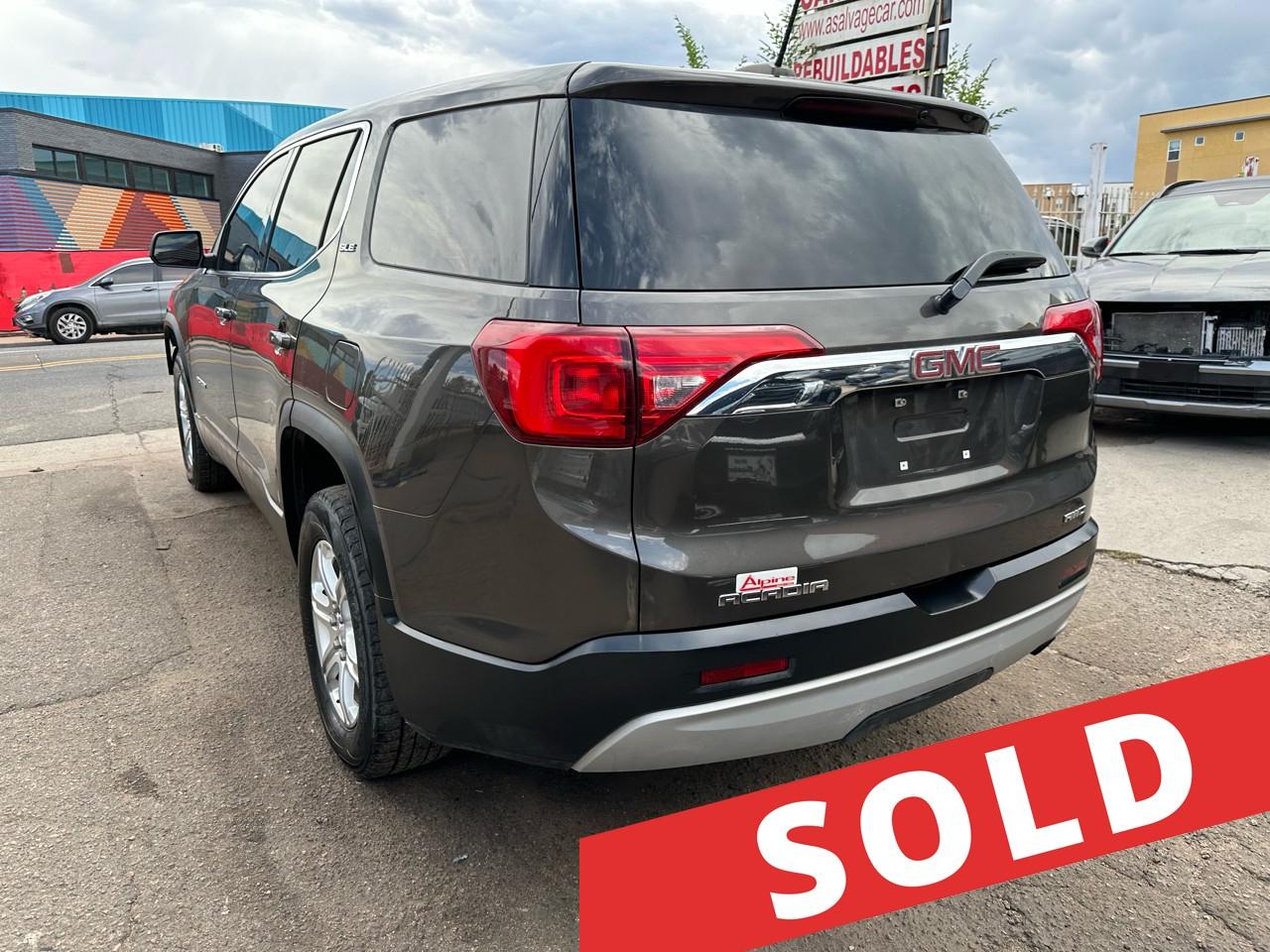 2019 GMC Acadia AWD 4dr SLE w/SLE-1