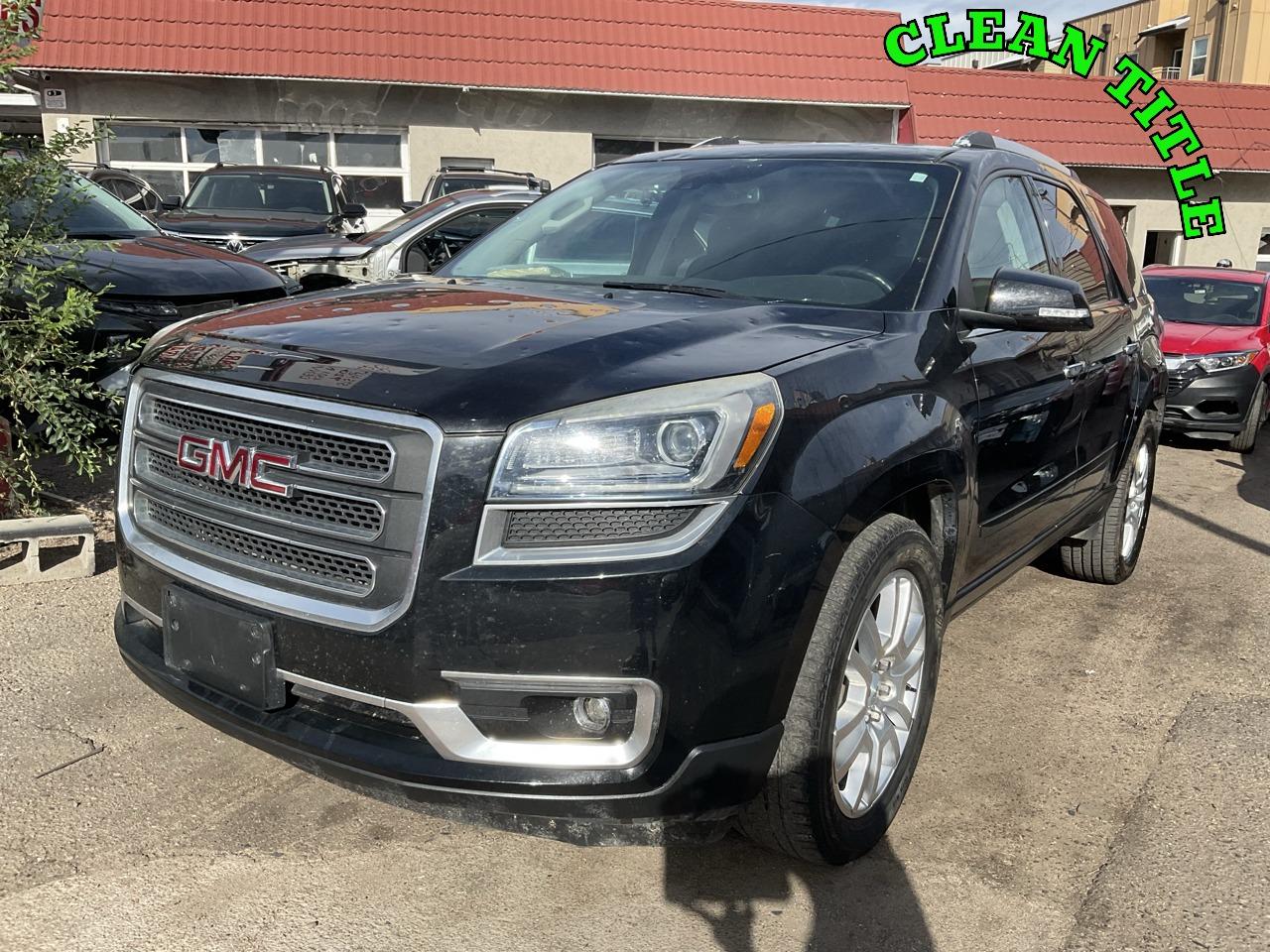 2016 GMC Acadia AWD 4dr SLT w/SLT-1