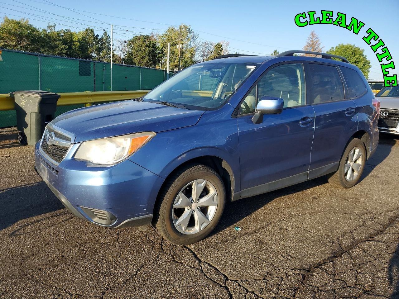 2015 Subaru Forester 4dr CVT 2.5i Premium PZEV