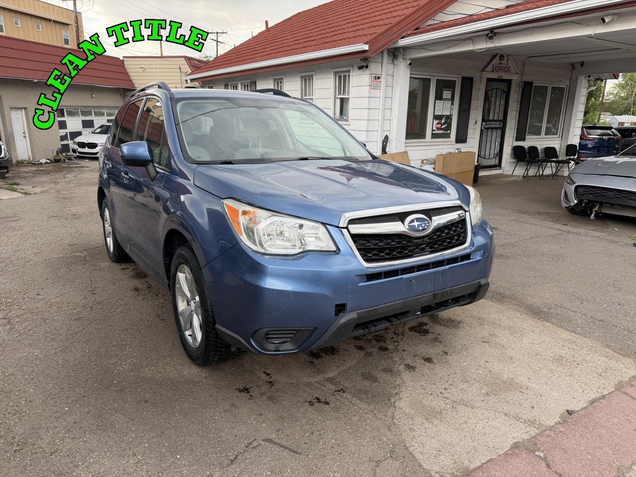 2015 Subaru Forester 4dr CVT 2.5i Premium PZEV