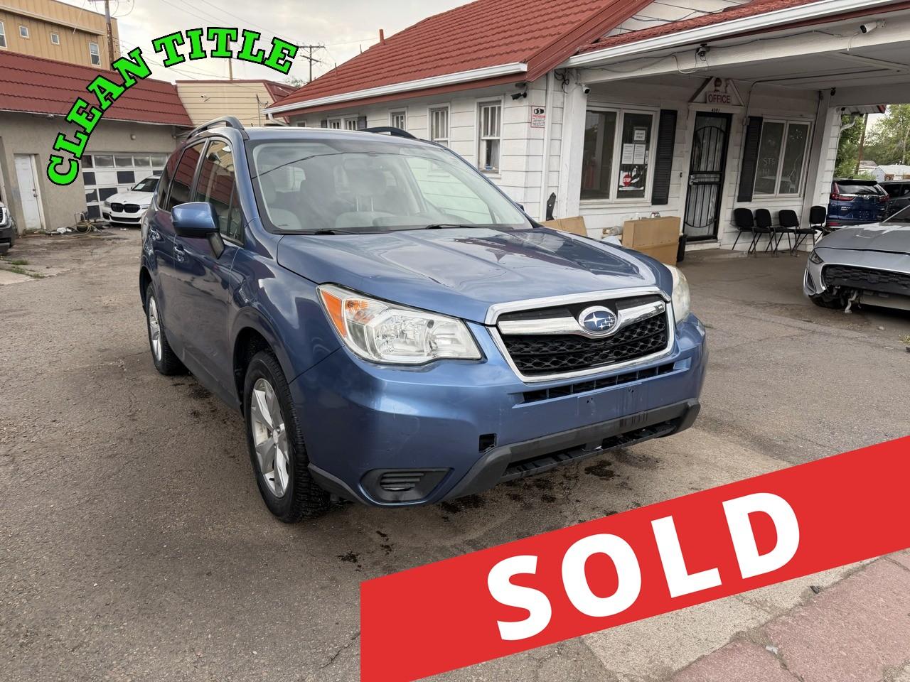 2015 Subaru Forester 4dr CVT 2.5i Premium PZEV