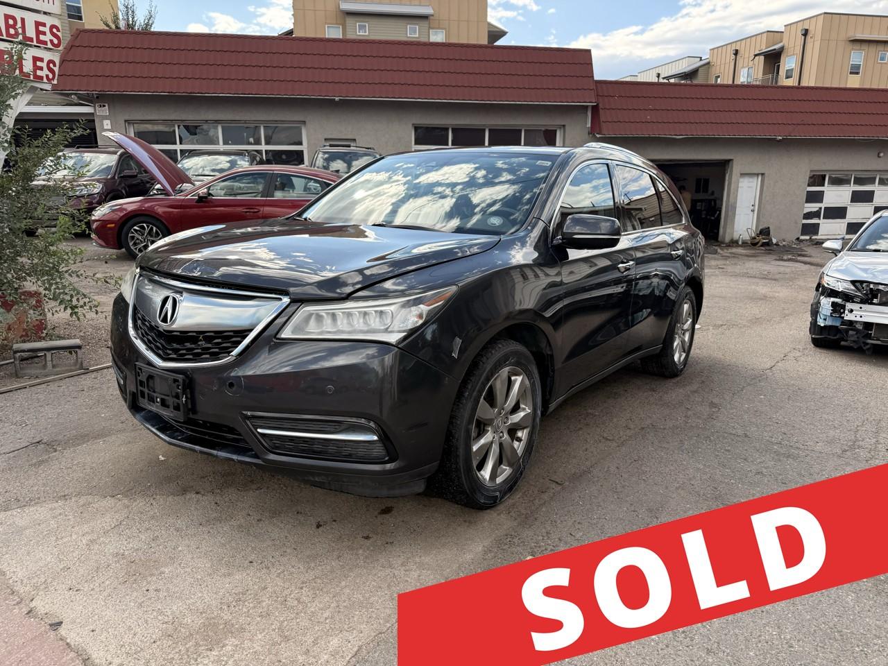 2016 Acura MDX SH-AWD 4dr w/Advance/Entertainment