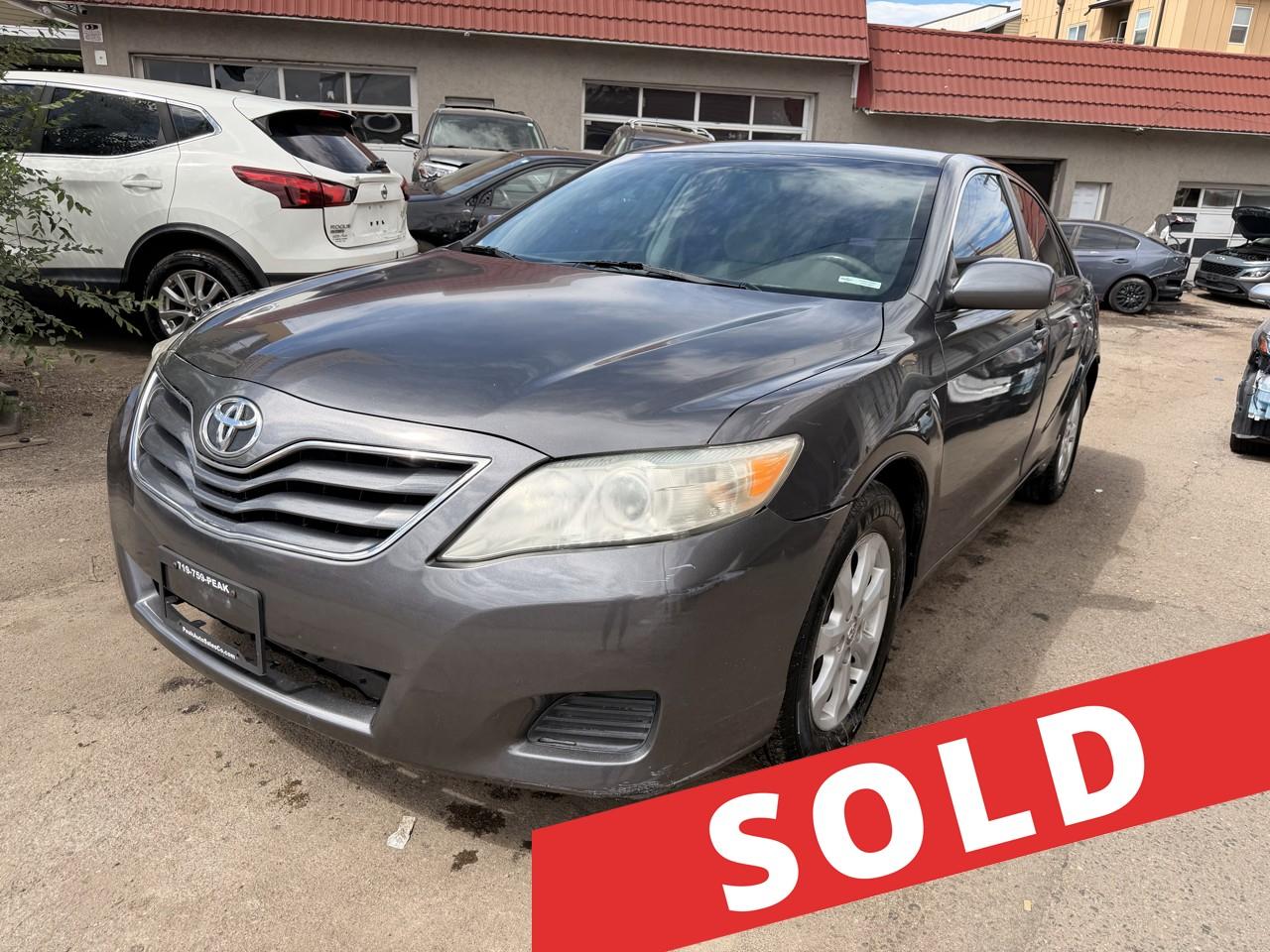 2011 Toyota Camry 4dr Sdn I4 Man LE (Natl)