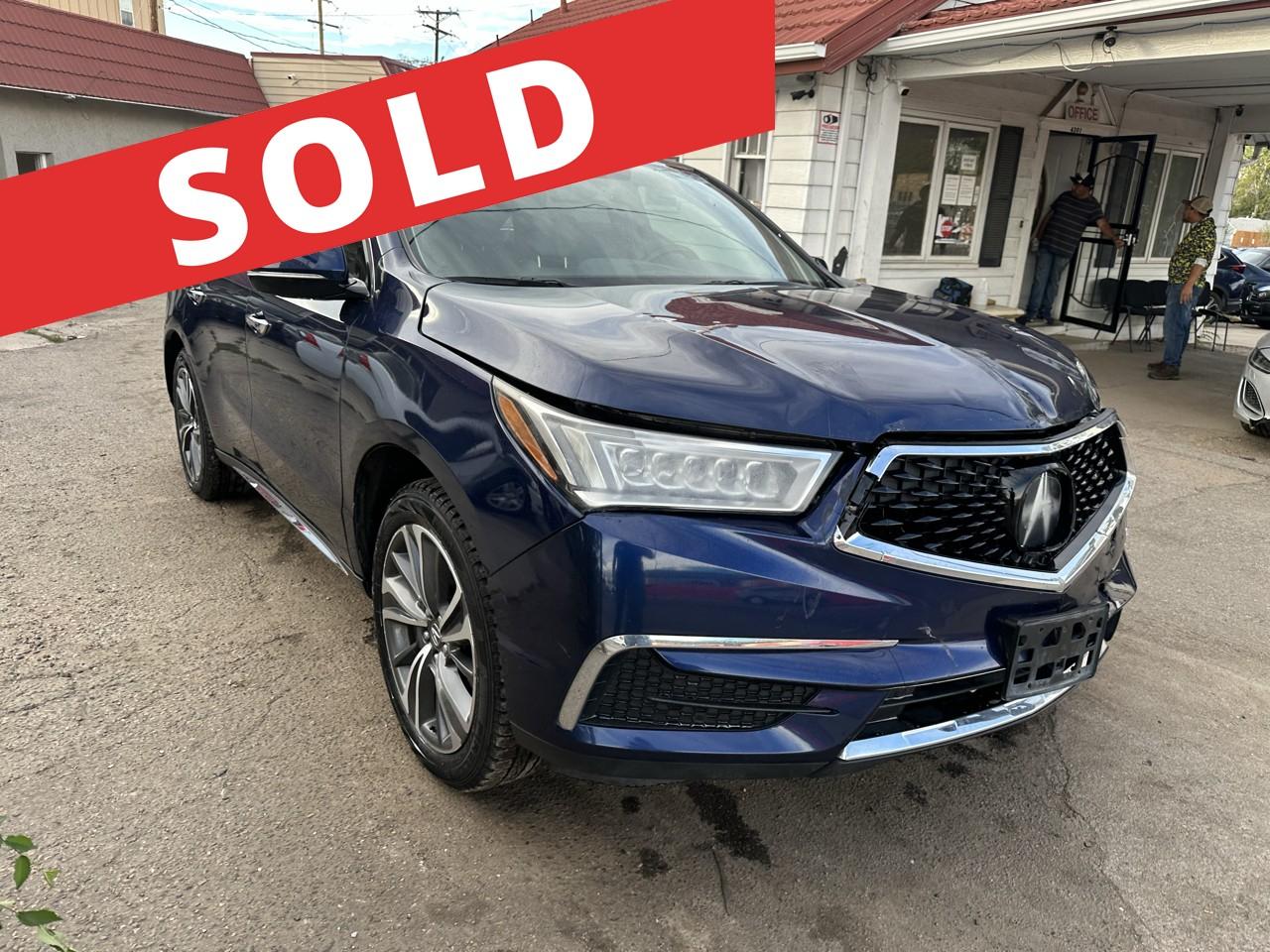2019 Acura MDX SH-AWD w/Technology Pkg