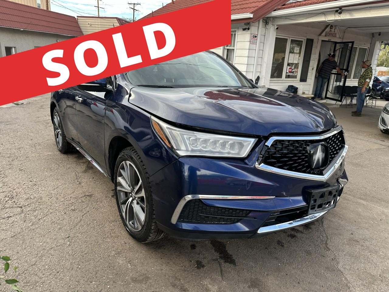 2019 Acura MDX SH-AWD w/Technology Pkg