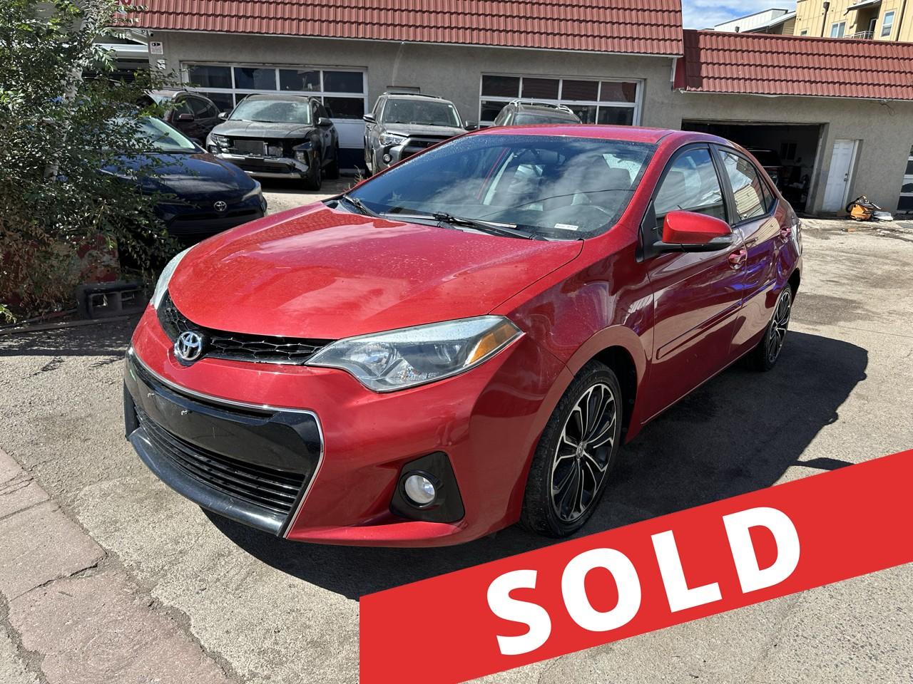 2016 Toyota Corolla 4dr Sdn CVT S w/Special Edition Pkg (Natl)
