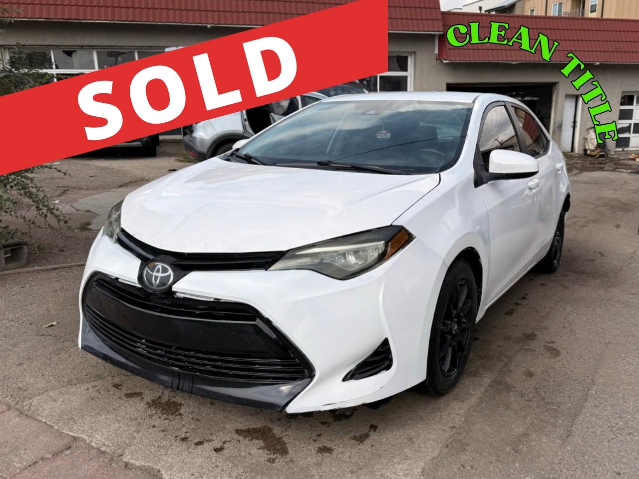2018 Toyota Corolla LE 4D Sedan