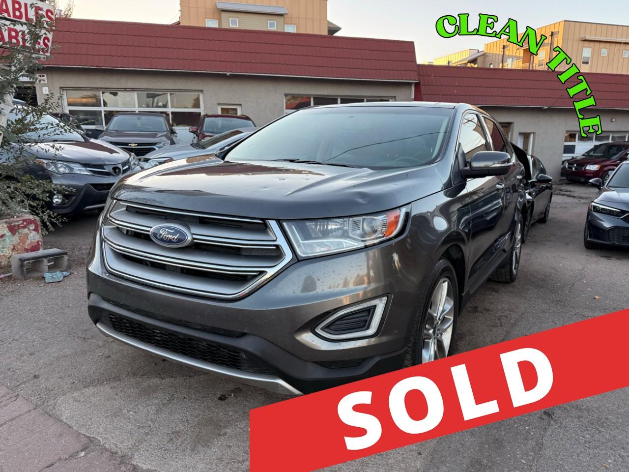 2015 Ford Edge 4dr Titanium AWD