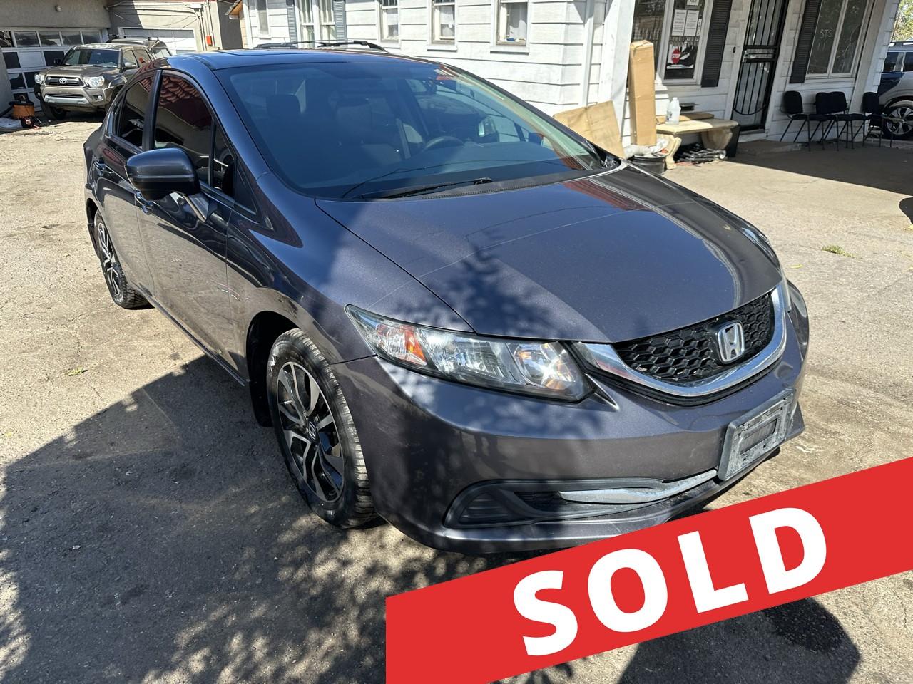 2014 Honda Civic Sedan 4dr CVT EX
