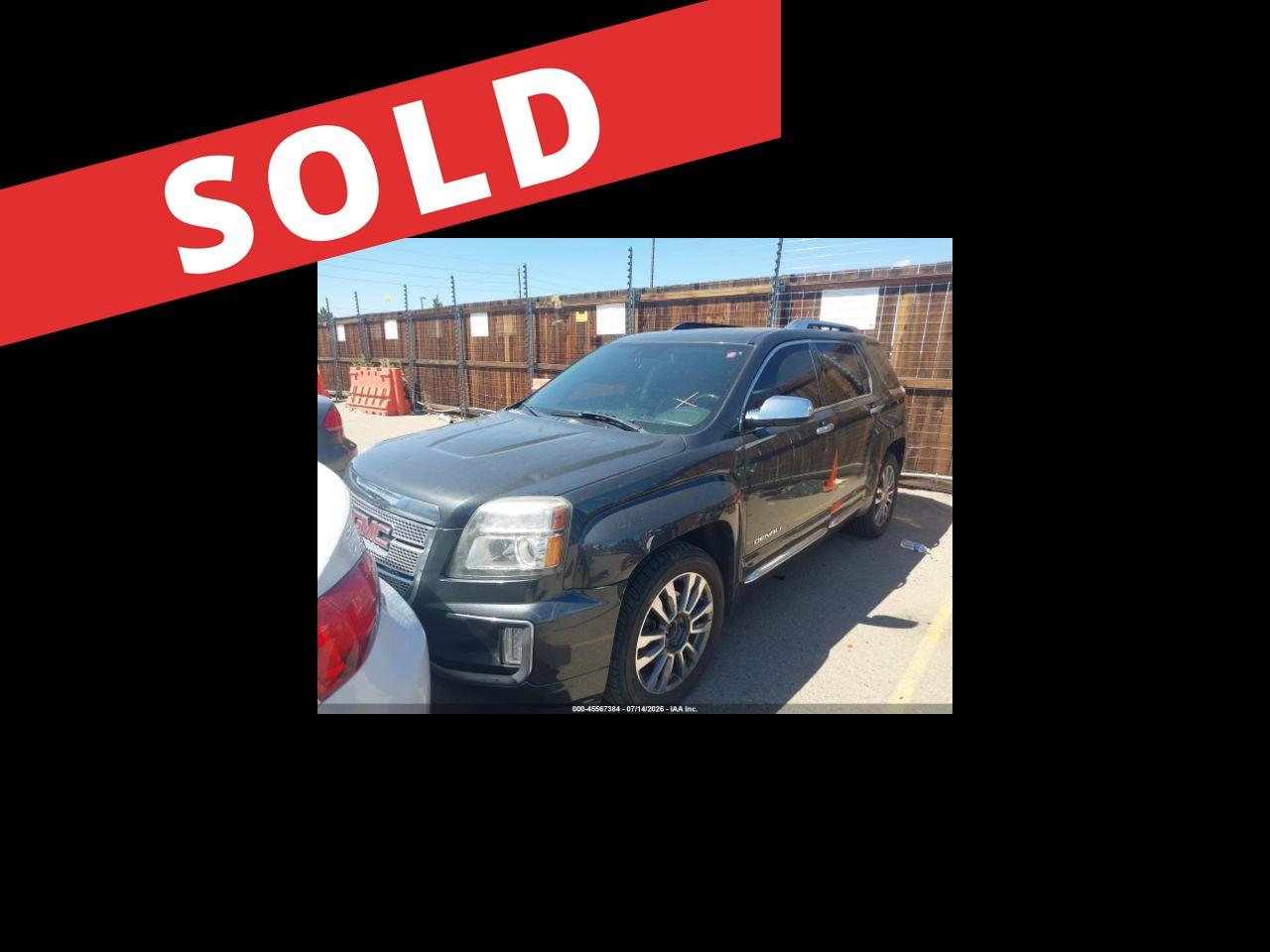 2017 GMC Terrain AWD 4dr Denali