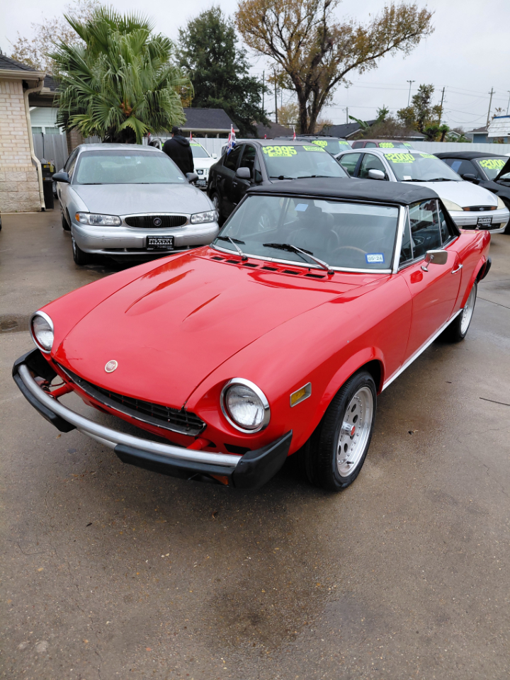 Fiat 124 Spider 2dr Conv Abarth 1977
