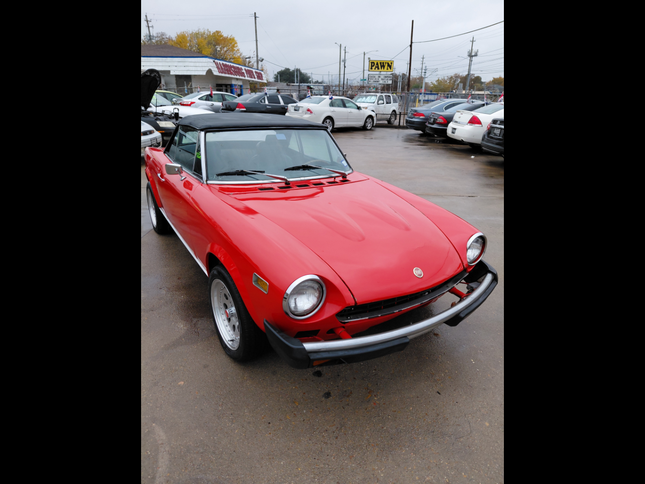 1977 Fiat 124 Spider 2dr Conv Abarth