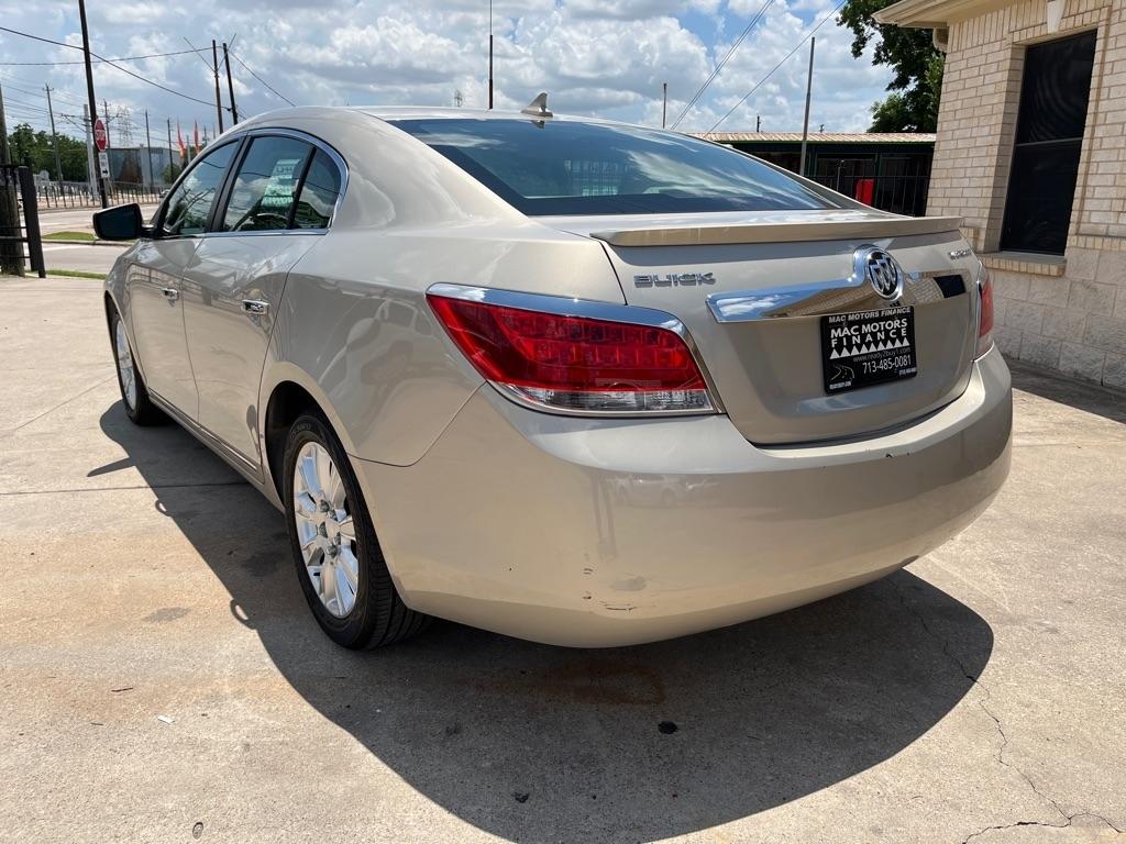 Buick LaCrosse Leather Package 2012