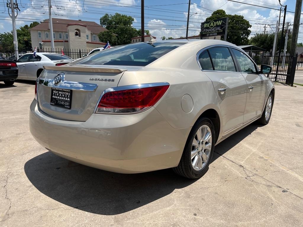 Buick LaCrosse Leather Package 2012