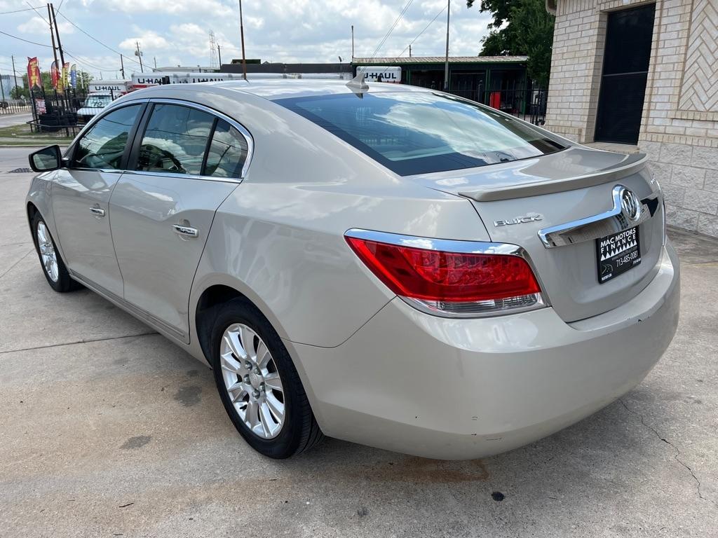 Buick LaCrosse Leather Package 2012