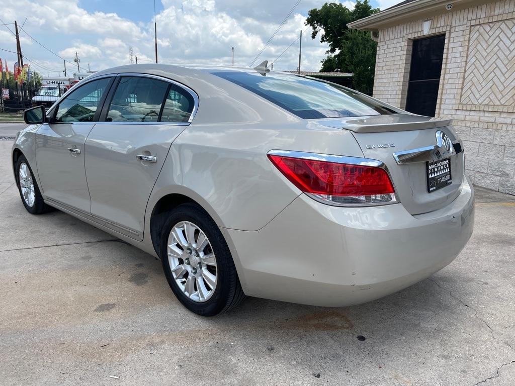 Buick LaCrosse Leather Package 2012
