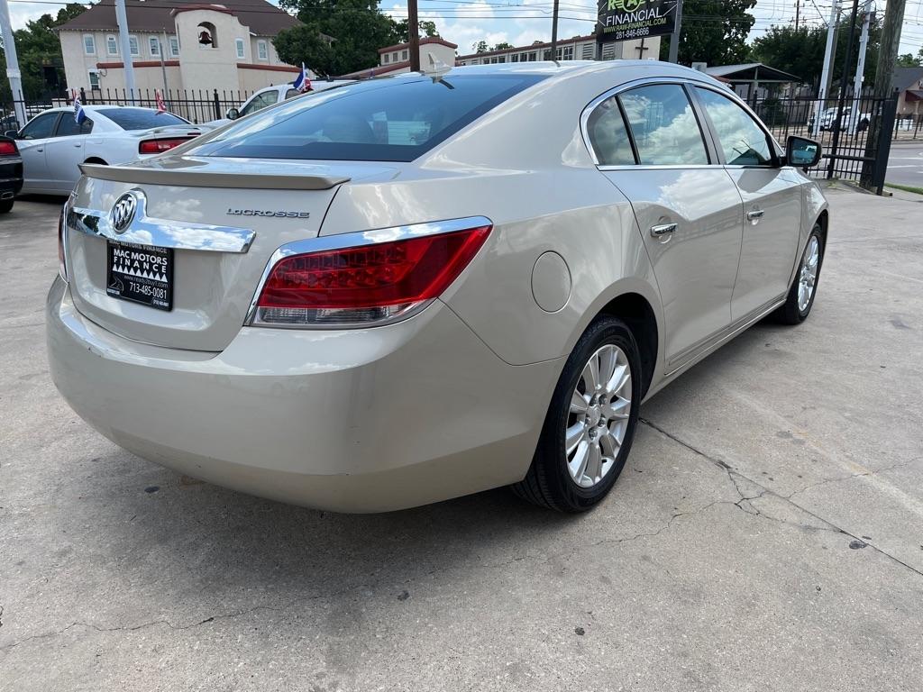 Buick LaCrosse Leather Package 2012