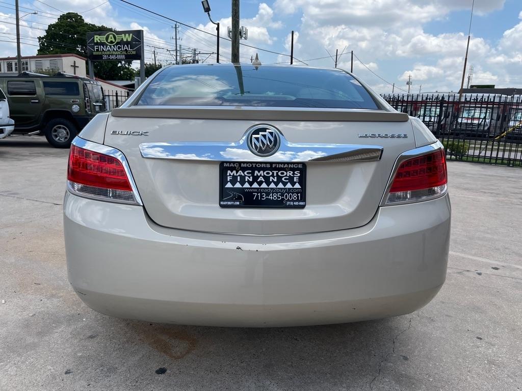 Buick LaCrosse Leather Package 2012