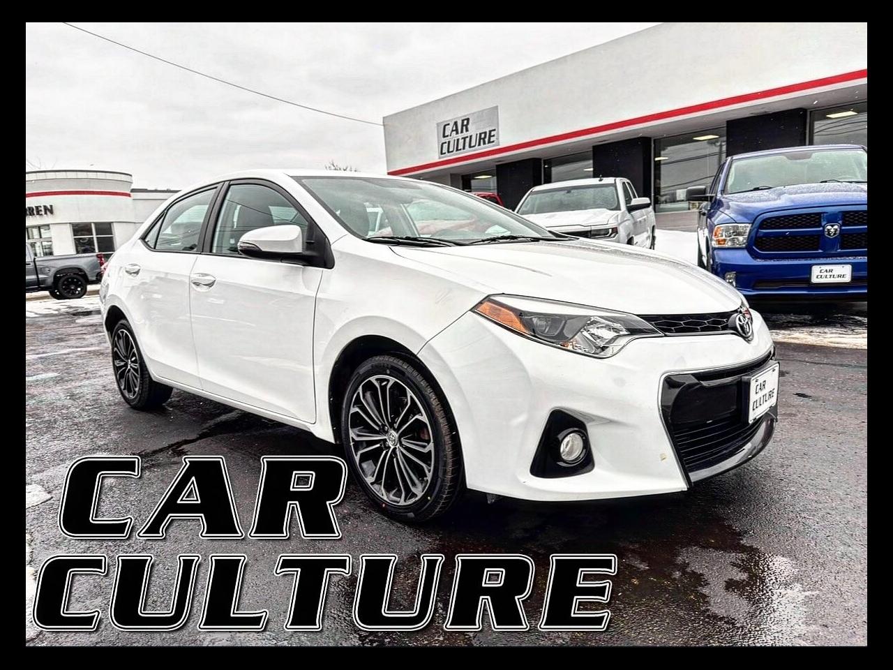 Toyota Corolla S Plus 4D Sedan 2016