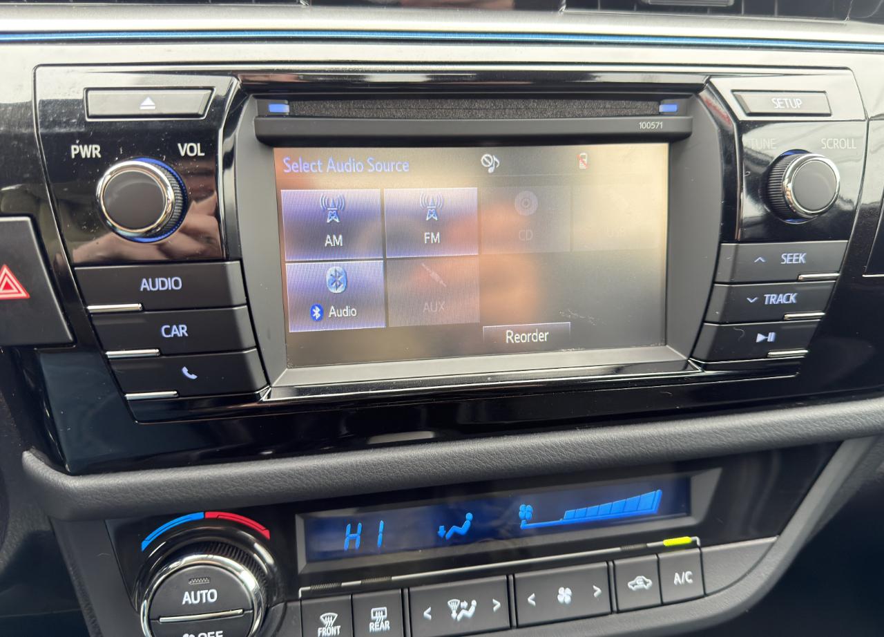 Toyota Corolla S Plus 4D Sedan 2016