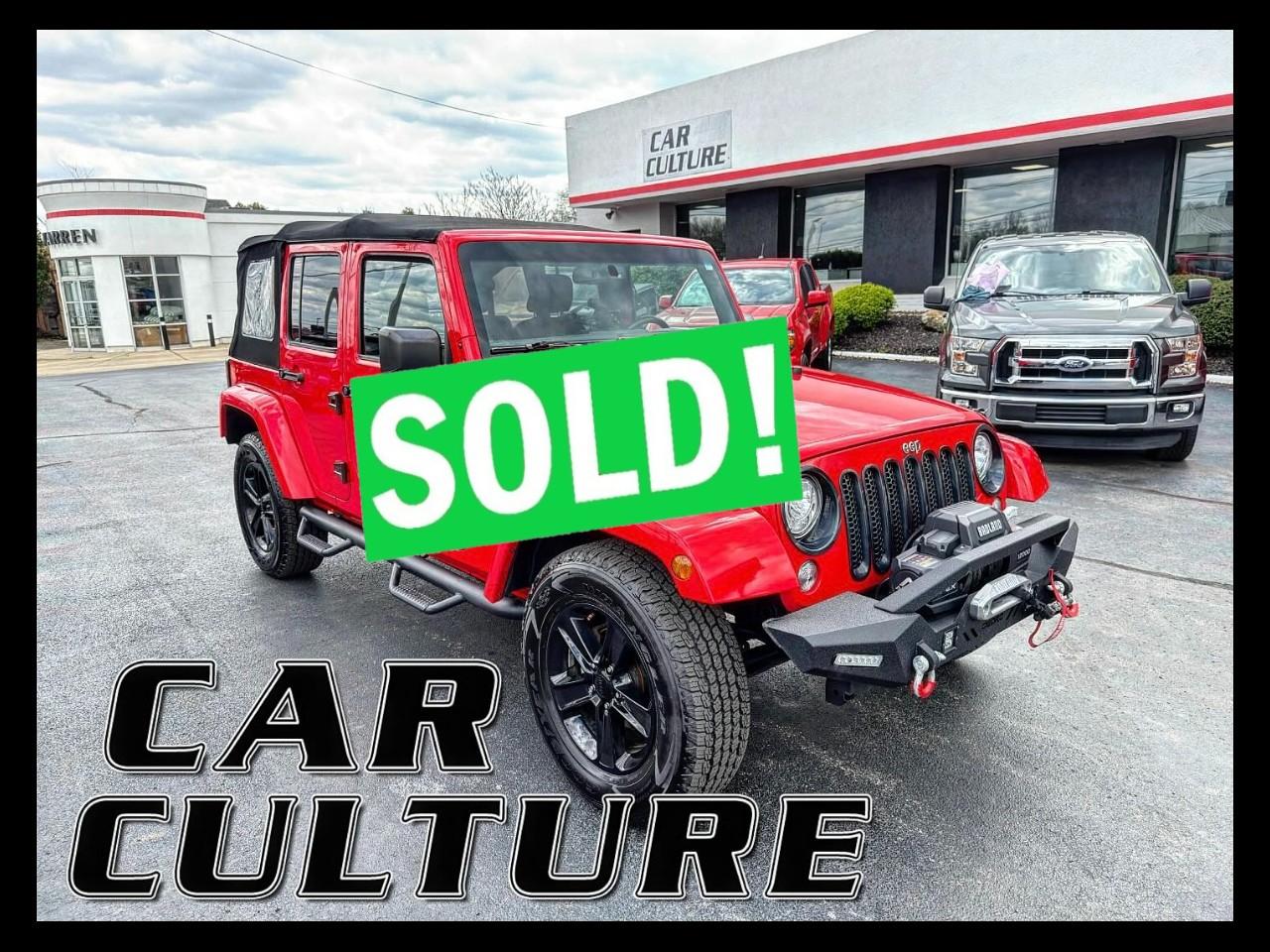 2017 Jeep Wrangler 4WD 4dr Unlimited Sahara