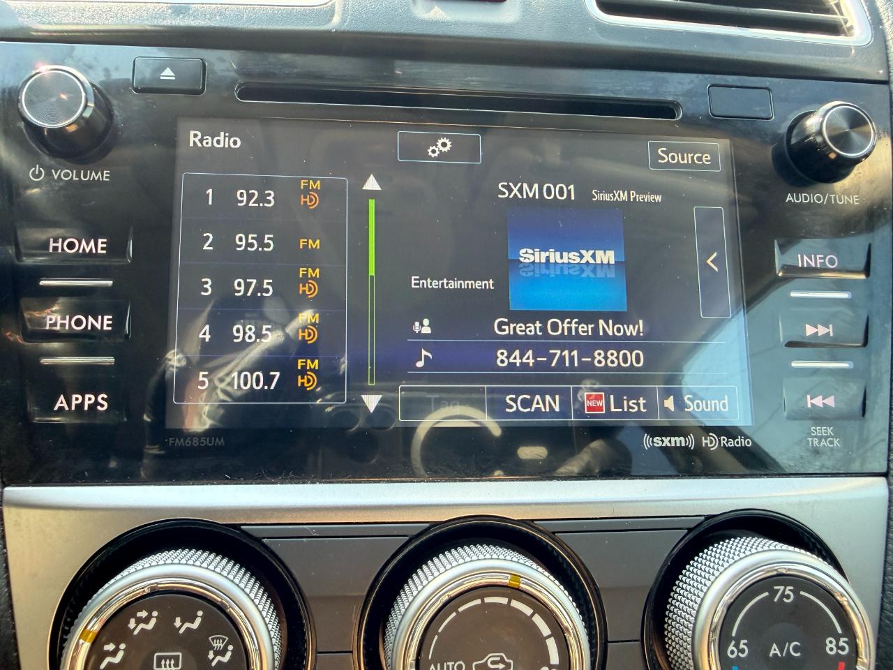 Subaru Crosstrek  2017