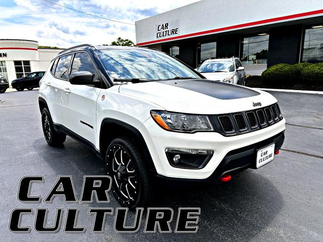 White 2020 Jeep Compass SUV / Crossover Four-Wheel Drive Automatic