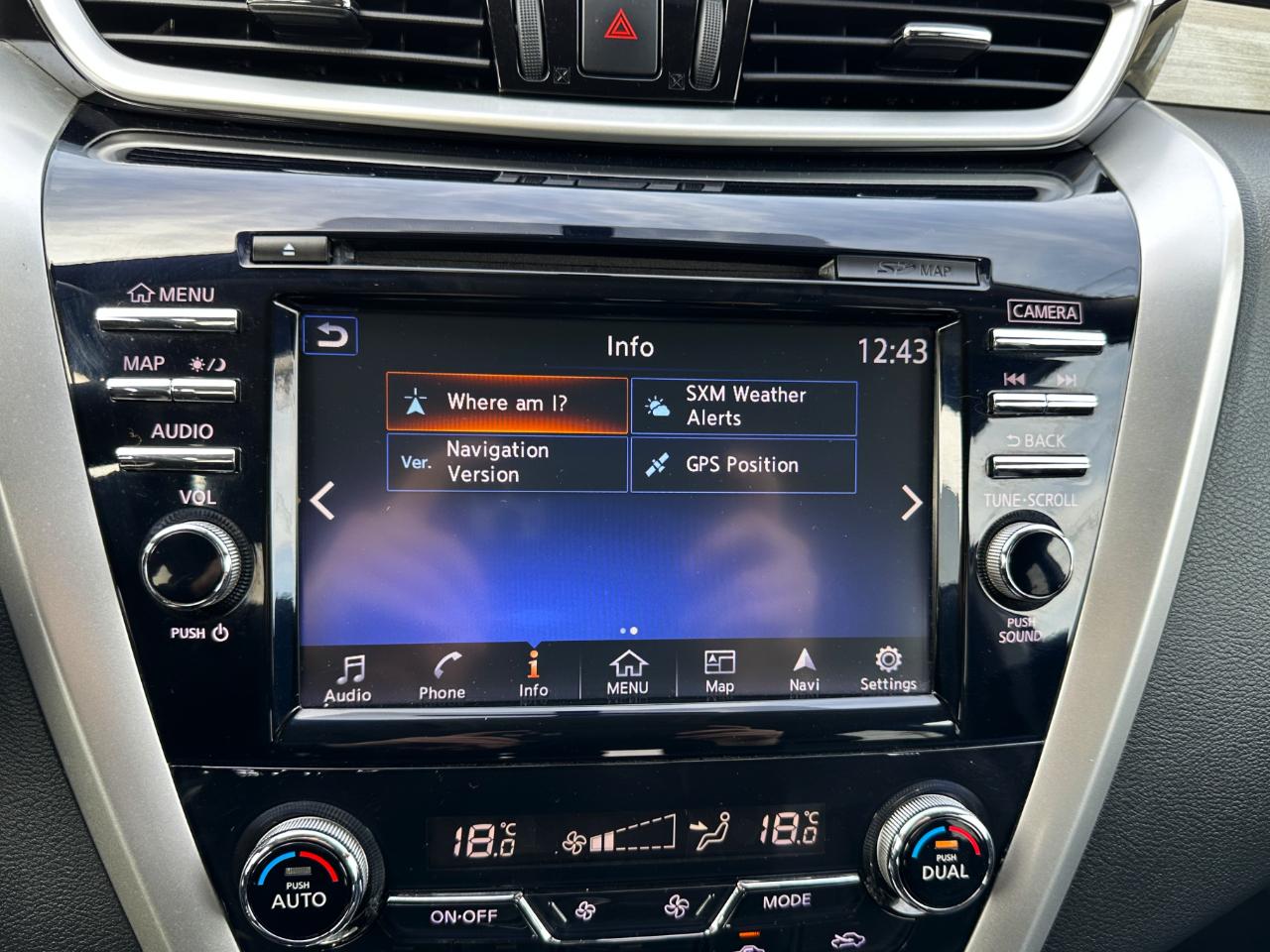 Nissan Murano Platinum AWD 2015