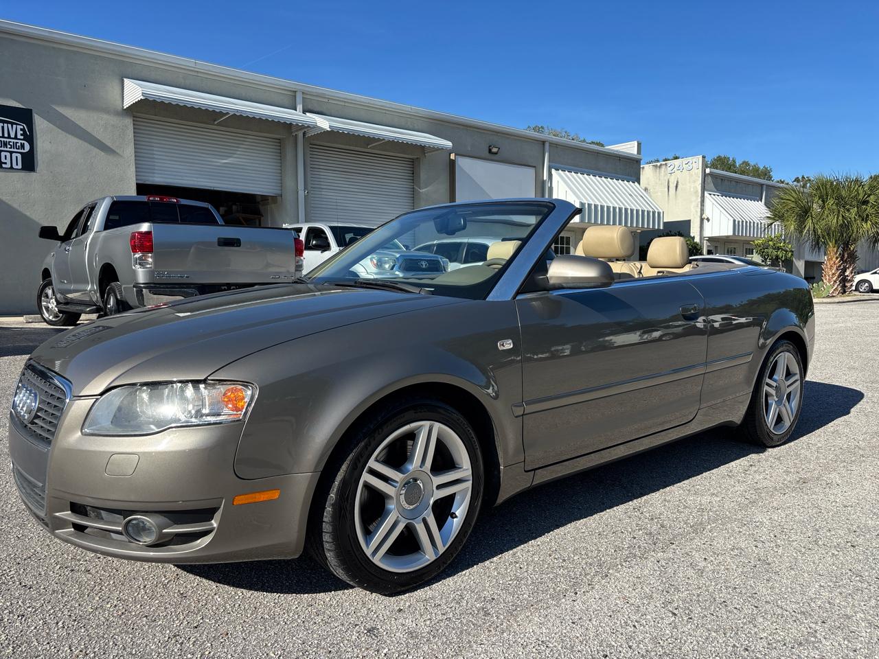 Audi A4 2.0T Cabriolet with Multitronic 2008