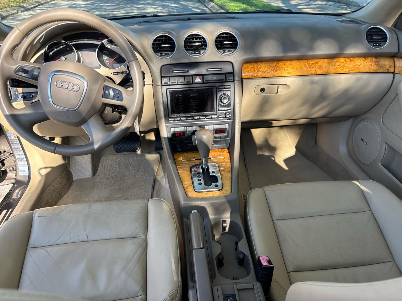 Audi A4 2.0T Cabriolet with Multitronic 2008