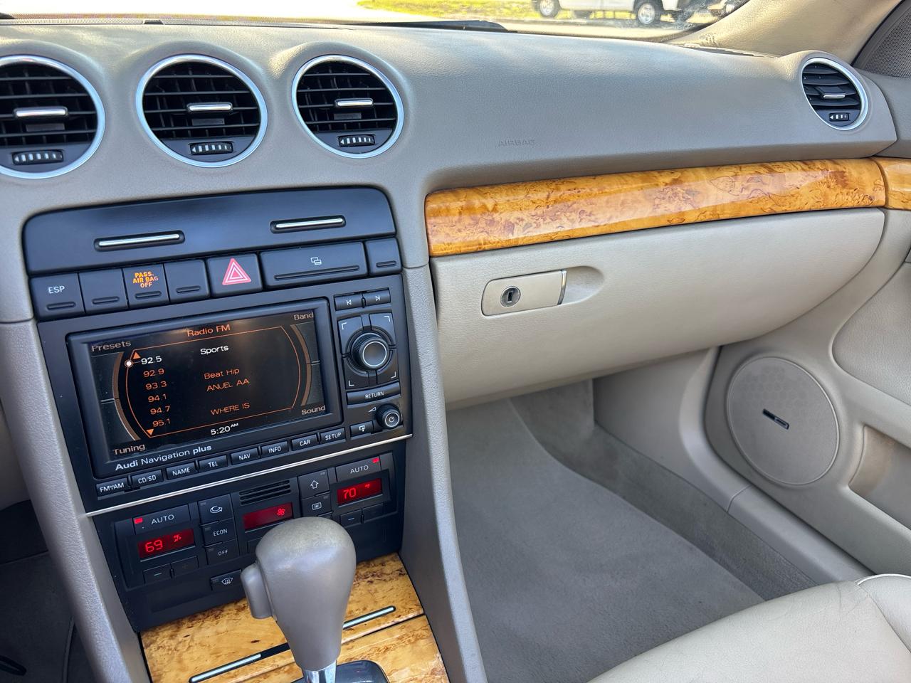 Audi A4 2.0T Cabriolet with Multitronic 2008