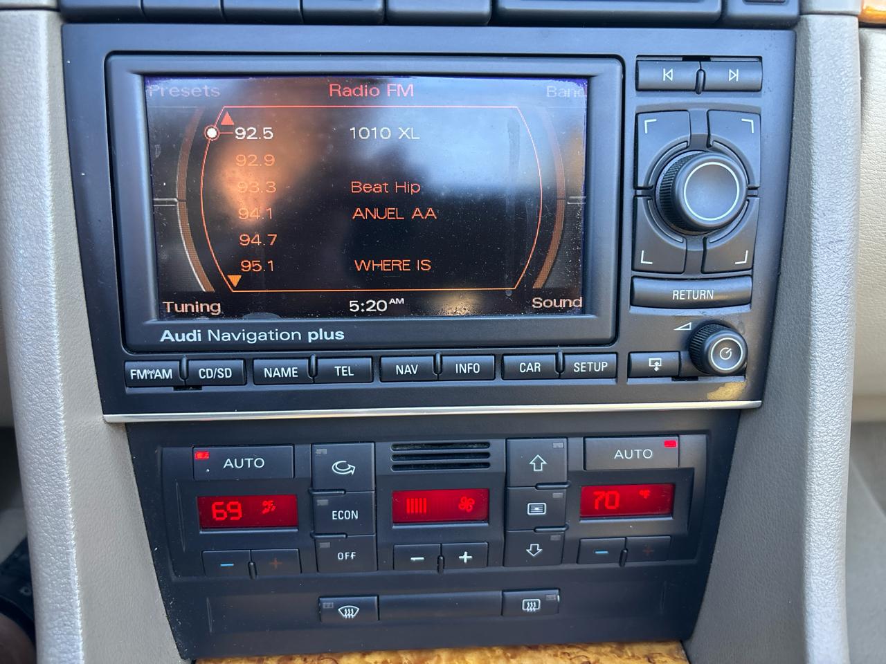 Audi A4 2.0T Cabriolet with Multitronic 2008