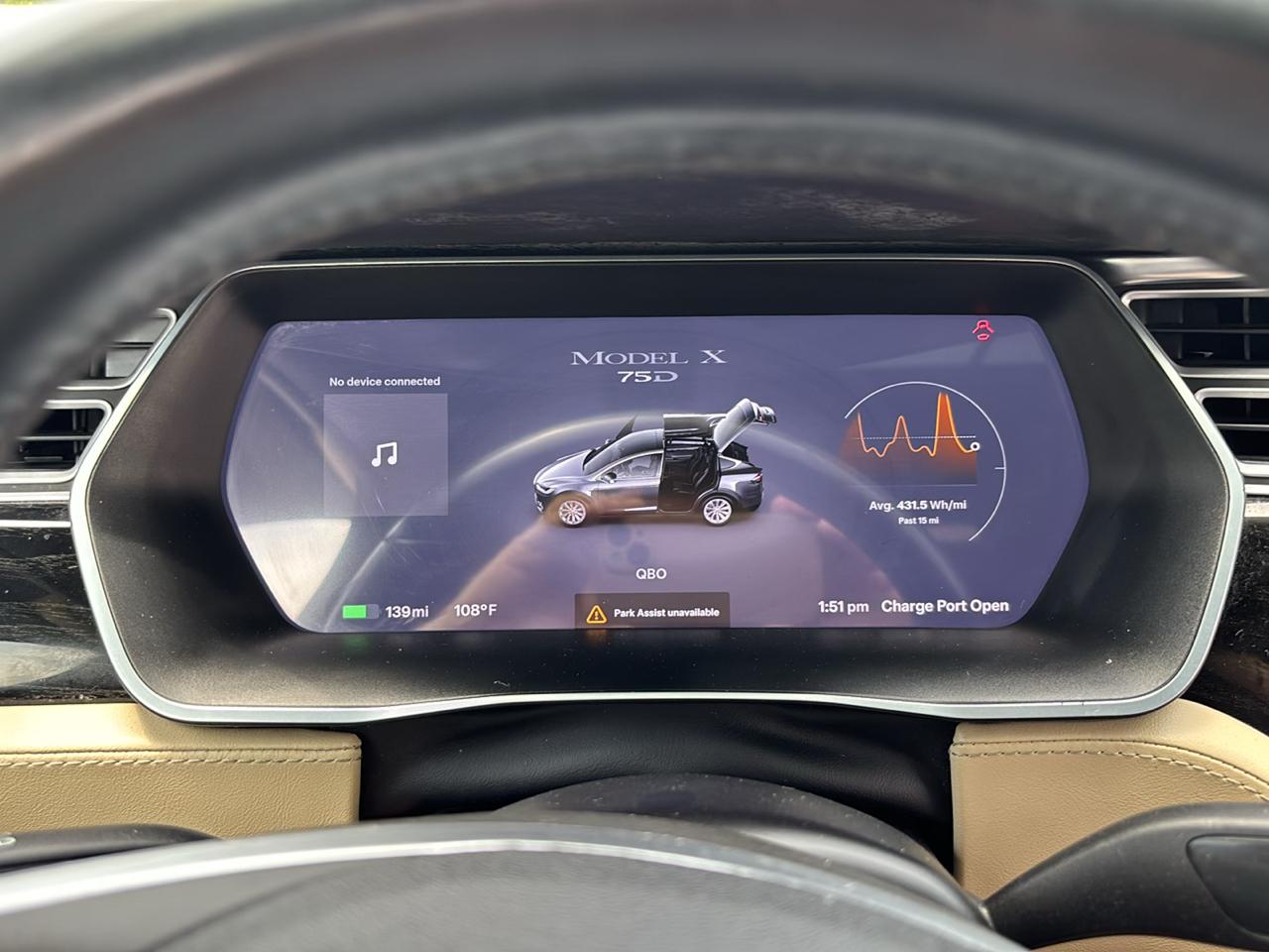 Tesla Model X 75D 2016