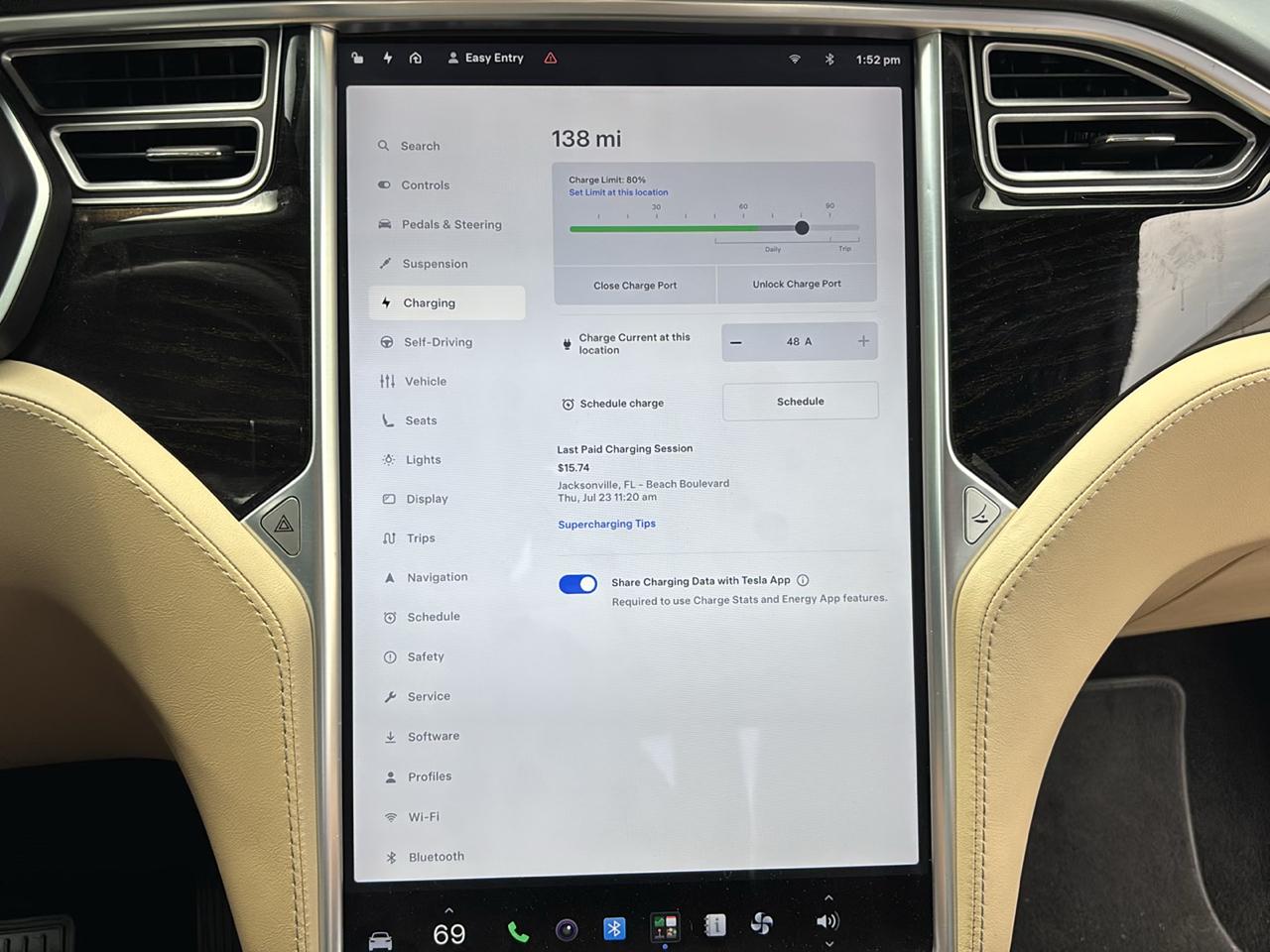 Tesla Model X 75D 2016