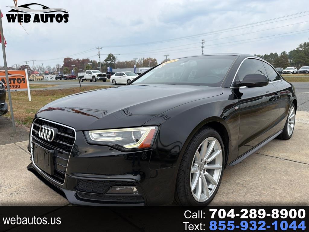 2015 Audi A5 2dr Cpe Man quattro 2.0T Premium Plus