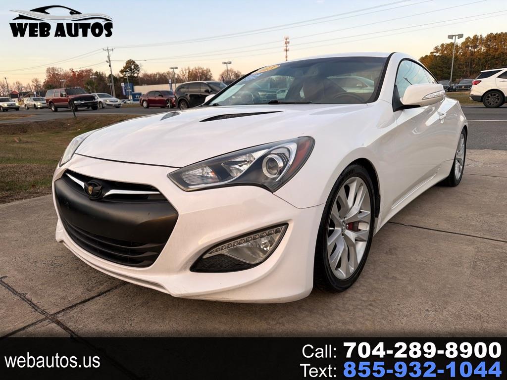 2013 Hyundai Genesis Coupe 2dr V6 3.8L Auto Grand Touring w/Tan Lth