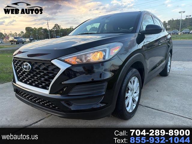 Black 2020 Hyundai Tucson SE FWD SUV / Crossover Front-Wheel Drive Automatic