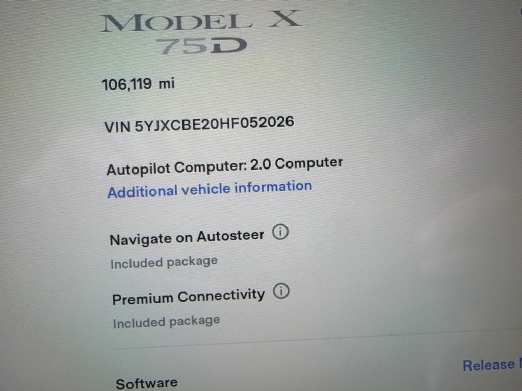 Tesla Model X 100D AWD 2017