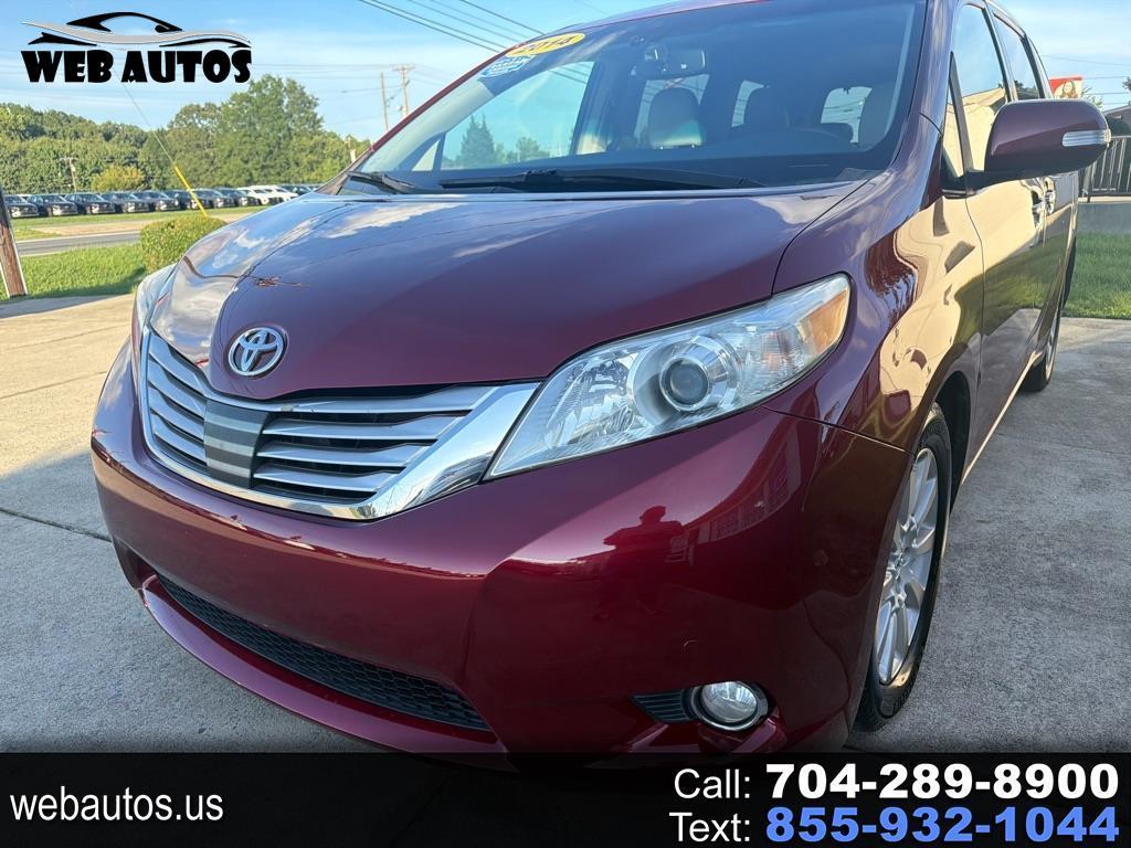 Toyota Sienna 5dr 7-Pass Van V6 XLE AAS FWD (Natl) 2014