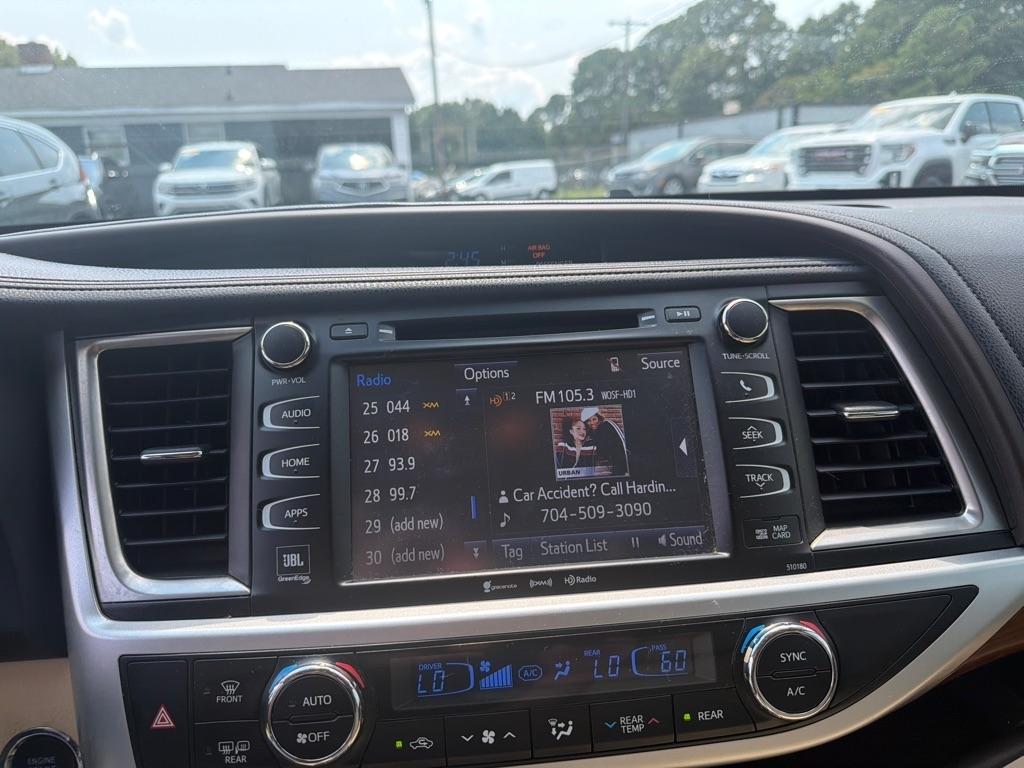 Toyota Highlander Limited V6 FWD (Natl) 2018