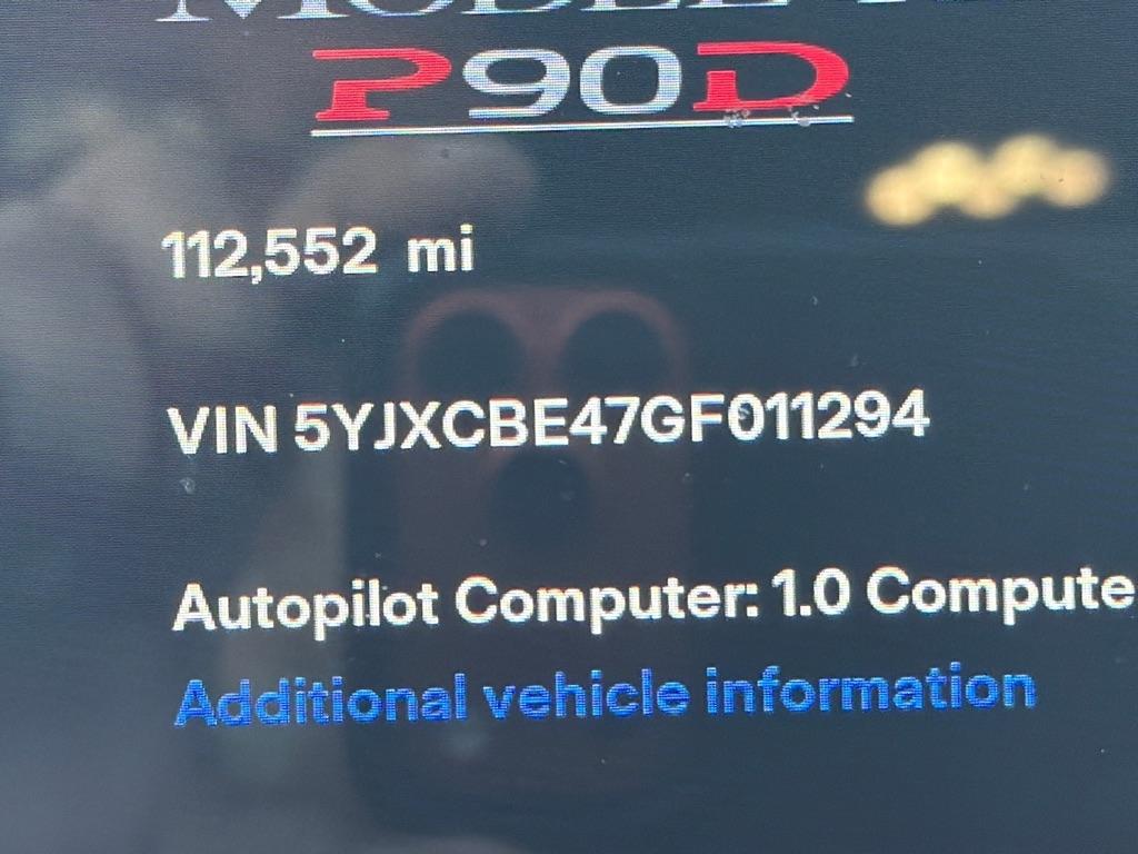 Tesla Model X AWD 4dr P100D 2016