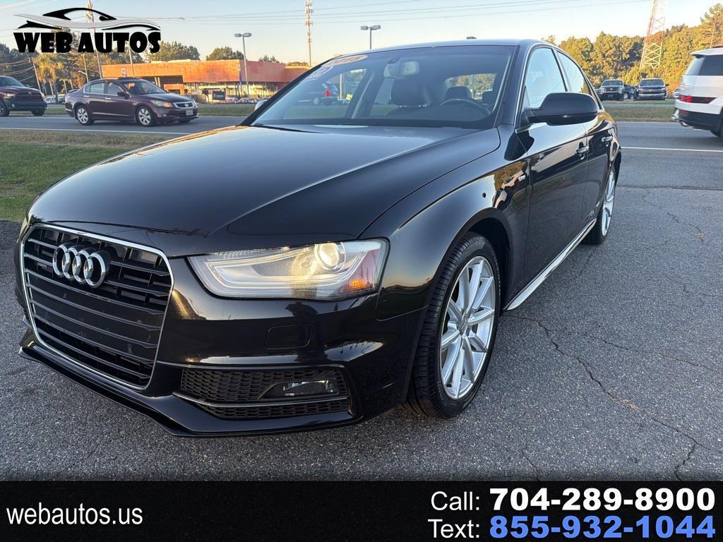Audi A4 4dr Sdn Auto quattro 2.0T Premium Plus 2015