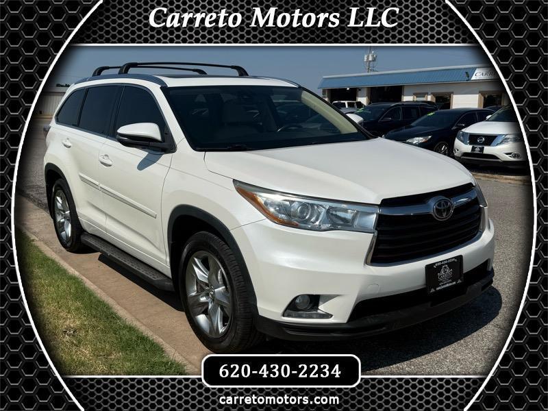 Toyota Highlander Limited AWD V6 2014
