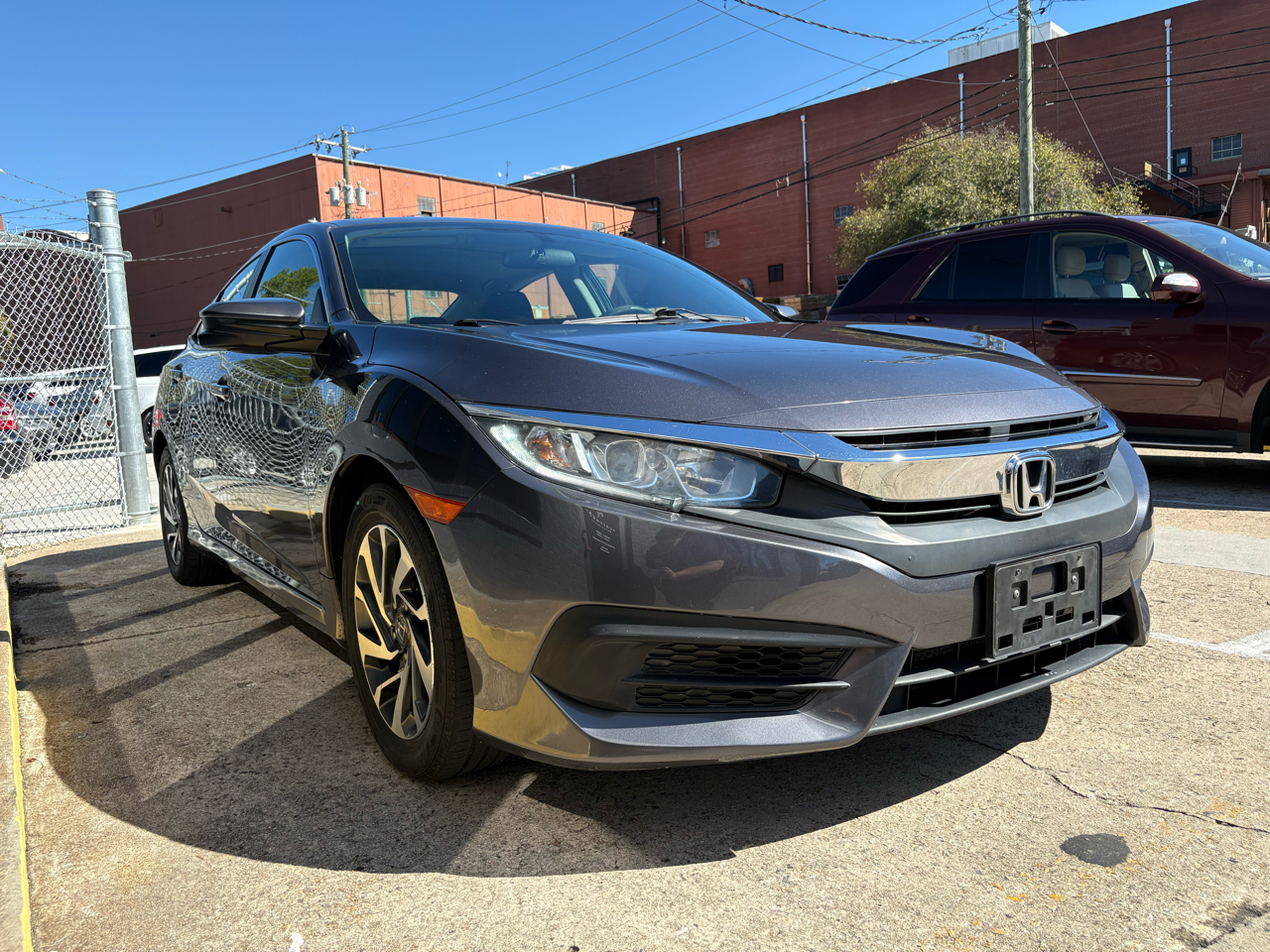 Honda Civic EX Sedan CVT 2016 Honda Civic EX Sedan CVT 2016