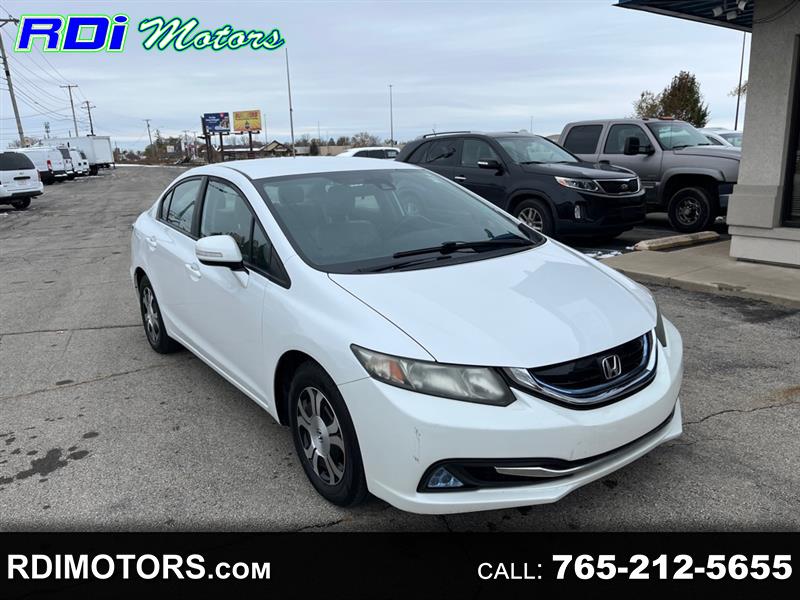 2013 Honda Civic Hybrid CVT AT-PZEV with Leather