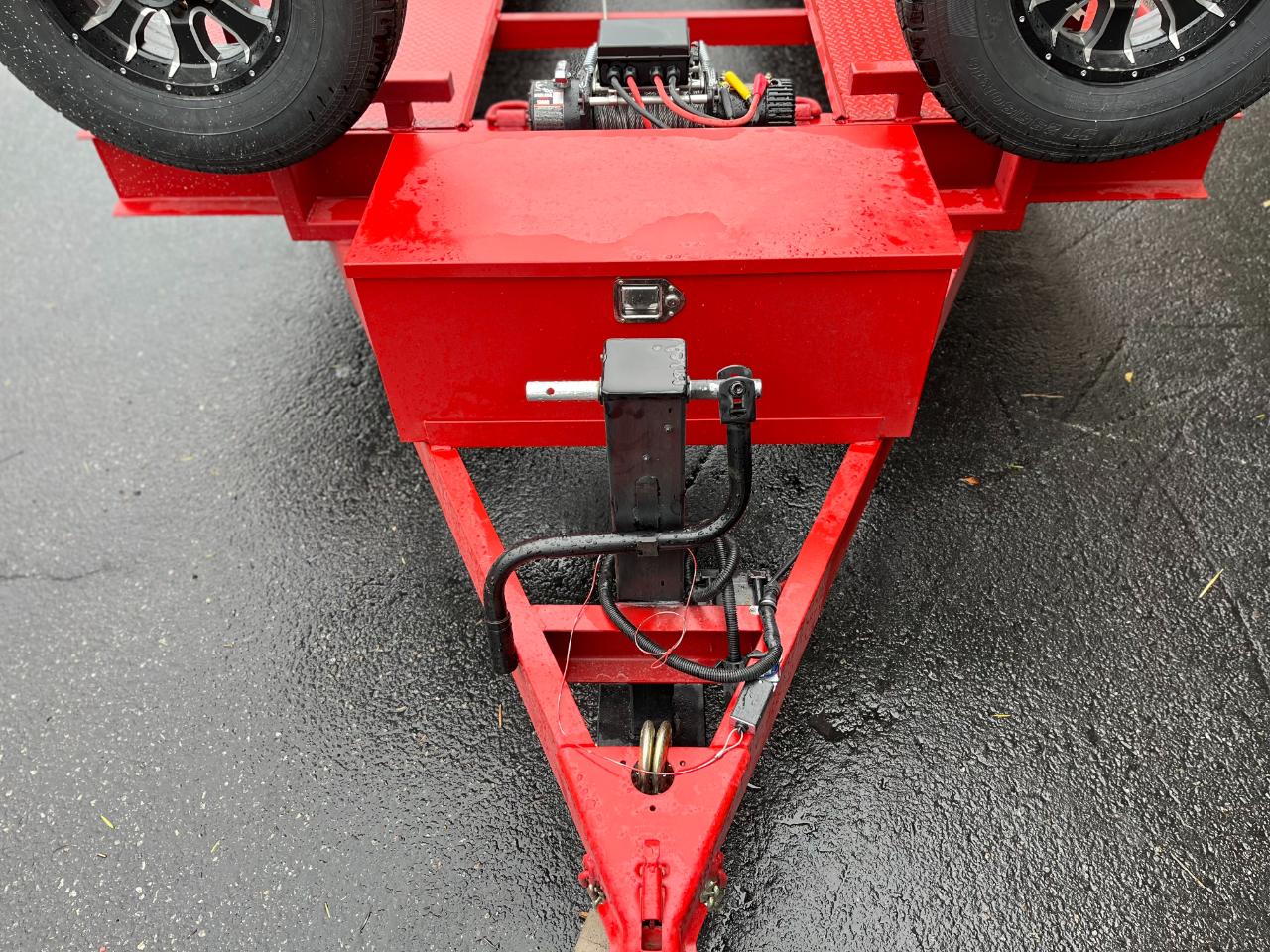 2024 Fractal CH85307 Open Center Car Hauler / Two Car Hauler